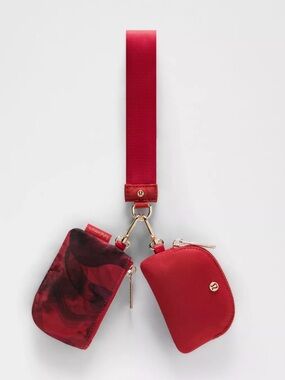 NWT lululemon athletica Dual Pouch Wristlet - Lunar New Year Edition